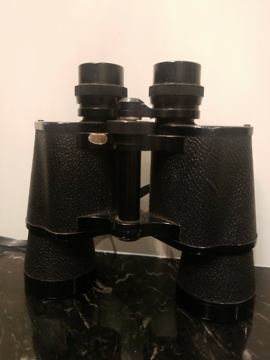 Vintage 60s SCOTTY-ROSS 6950 BINOCULARS 7x50 Stereo Blue Coated