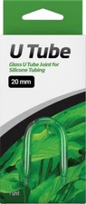 Seachem Glass U Tube for Airline Tubing 20mm Wide, Clear*