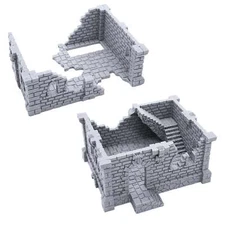 Ulvheim Ruins Set C by Terrain4Print, 3D Printed Tabletop RPG Scenery Wargame
