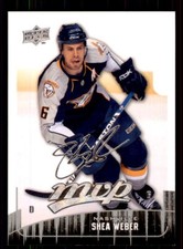 2009-10 Upper Deck MVP #132 Shea Weber Nashville Predators