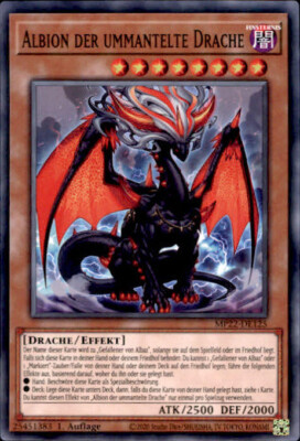 Yugioh MP22-DE125 Albion Der Ummantelte Drache Common B3113