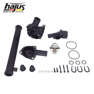 Hajus Kühlmittelflansch Thermostat Gehäuse VW Golf Passat Sharan T4 2.8 2.9 VR6