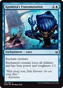 Kasmina's Transmutation - Foil x1 - War of the Spark - NM-Mint, English - War of