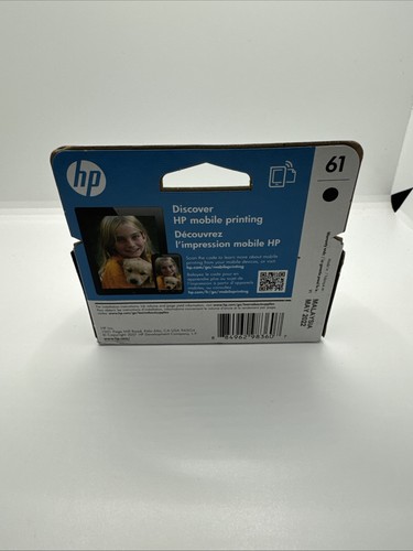 HP 61 Czarny oryginalny wkład atramentowy CH561WN #140 EXP maj 2022 - Zdjęcie 6 z 8
