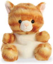 Palm Pals, Meow Kitty Tabby Cat, Soft Toy, 33473, 5 Inches, Orange