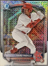 2025 Bowman Chrome - Prospects Yairo Padilla #BCP-236 Mojo Refractor (RC)