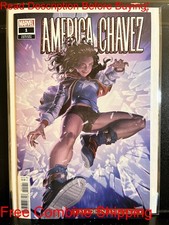BB ($5 MIN PURCHASE) America Chavez Made in the USA #1 Yoon Variant 2021 Marvel