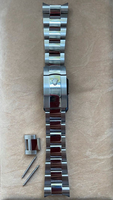 Rolex ORIGINAL Edelstahl-Oyster Armband mit Faltschließe inkl. 1 Glied+2 Stifte