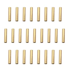 Shelf Support Pegs 25 PCS 5x25 MM Gold Dowel Pin Mechanical Assembly Cabinet
