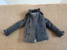 Tonner  17" Vinyl Matt Doll clothing Edward Cullen SHORT GRAY JACKET COAT ONLY