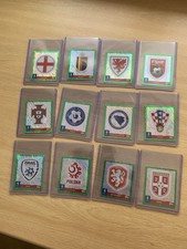 Topps Euro 2024 Sticker Job Lot Bundle -  12 Rare Green Country Parallels Mint! 