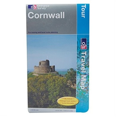 Cornwall (OS Travel Map - Tour Map) by Ordnance Survey Sheet map, folded Book