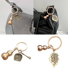 Stylish Brass Gourd Keyring Suitable for Bags And Keys Alike Decoration