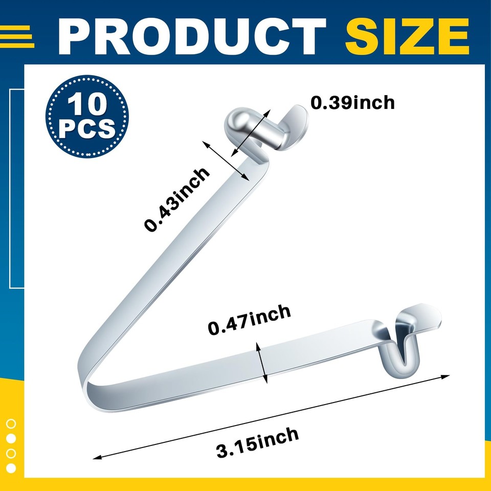 MorningRo 10 Pcs Scaffold Spring Retainers Coupling Locking Pins ...