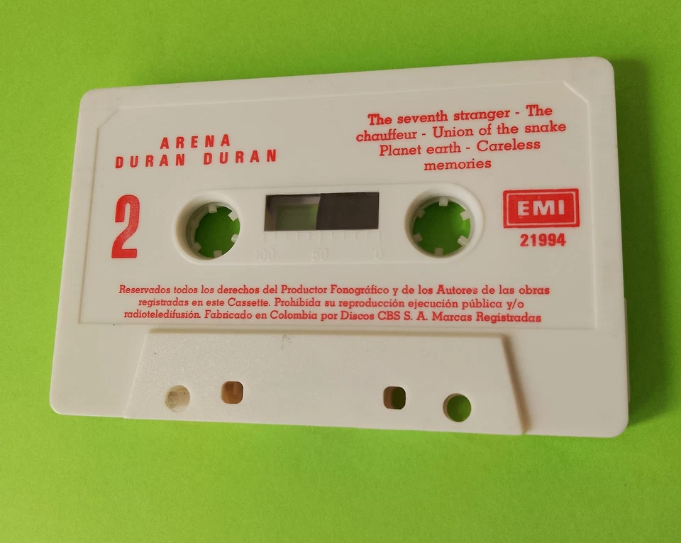 [Import Cassette] Duran Duran - Arena 1984 - Rare Edition - Image 3 of 4