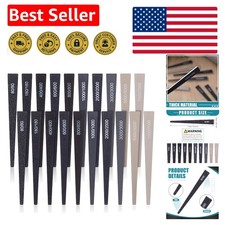 20 Assorted Grit Conical Sanding Sticks for Precision Model Polishing