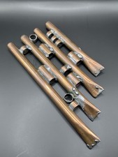 Vintage Copper Pan Pipes Panpipe Primitive Folk Art Musical Instrument D cor