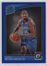 2018-19 Panini Donruss Optic Rated Rookie Blue Prizm 15/49 Melvin Frazier Jr jg5