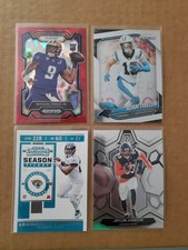 NFL Football Stars & RC 4 card lot/Michael Penix 2024 Red Ice Rookie