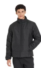 All in Motion Men's Mid Weight Puffer Jacket with 3M Thinsulate - Medium Black