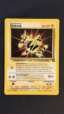 Elektek Black Star Promo 2 - Pokemon Karte - Deutsch 1999