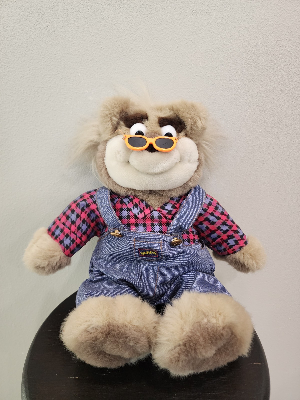 Vintage 1997 Tyco Real Talkin' Bubba Bear Plush Talking Stuffed Animal. Working!