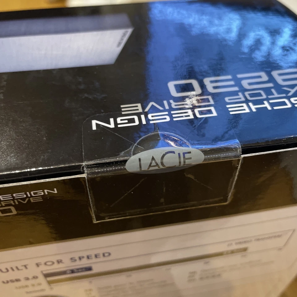 LACIE PORSCHE DESIGN 2TB EXTERNAL PORTABLE HARD DRIVE - Image 2 of 4