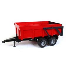 Bruder 1/16 Red Tipping trailer 02211