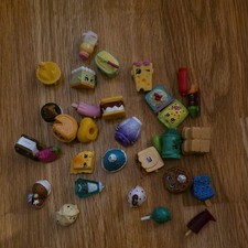 Assorted Pretend Play Miniature Grocery Food Accessories Lot, Multicolored