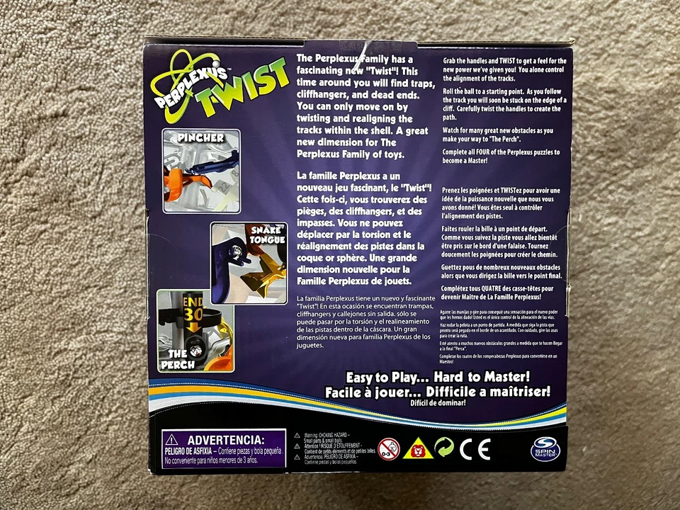 Perplexus Twist! Ball Puzzle Maze 3-D Challenge Marble Game Interactive - Image 2 of 4