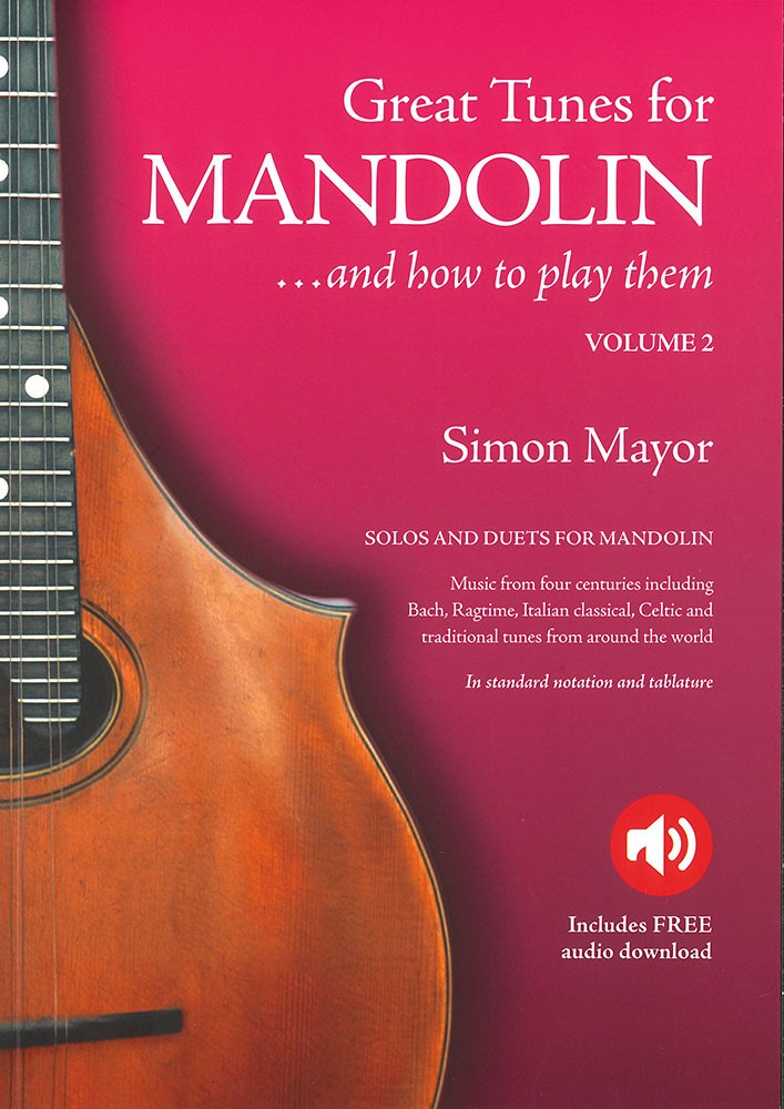 Great Tunes for Mandolin Vol 2 SONG BOOK, at Hobgoblin Music