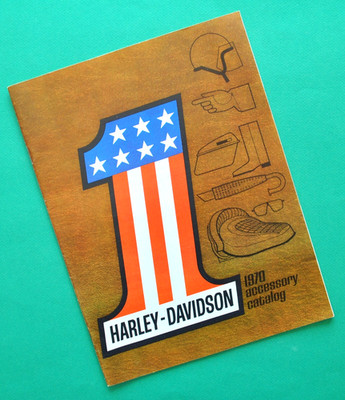1970 Harley Accessory Catalog Book FL FLH Electra Glide XLH XLCH Sportster G GE