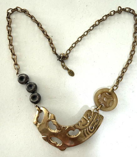 SF BAER Marjorie Baer Modernist Necklace