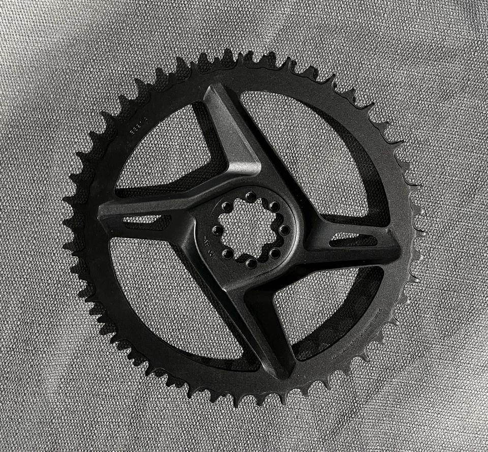 SRAM Rival X-Sync Chainring 46t SRAM 8-Bolt DM 1 x 12 Road 黑色 — 第 3/4 张图片