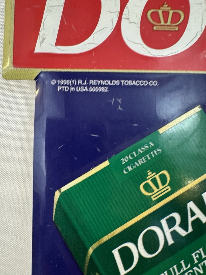 Термометр рекламный наружный DORAL 1996 R. J. Reynolds Tobacco Co 505982 - Изображение 2 из 4