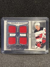 24-25 The Cup Hockey Rookie Foundations Quad Jersey F-SC Seamus Casey  /99