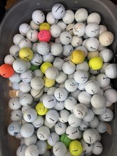 100 golf balls Grade A and B/practice