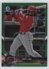 2018 Bowman Draft Chrome Green Refractor 82/99 Shed Long #BDC-120 1s8
