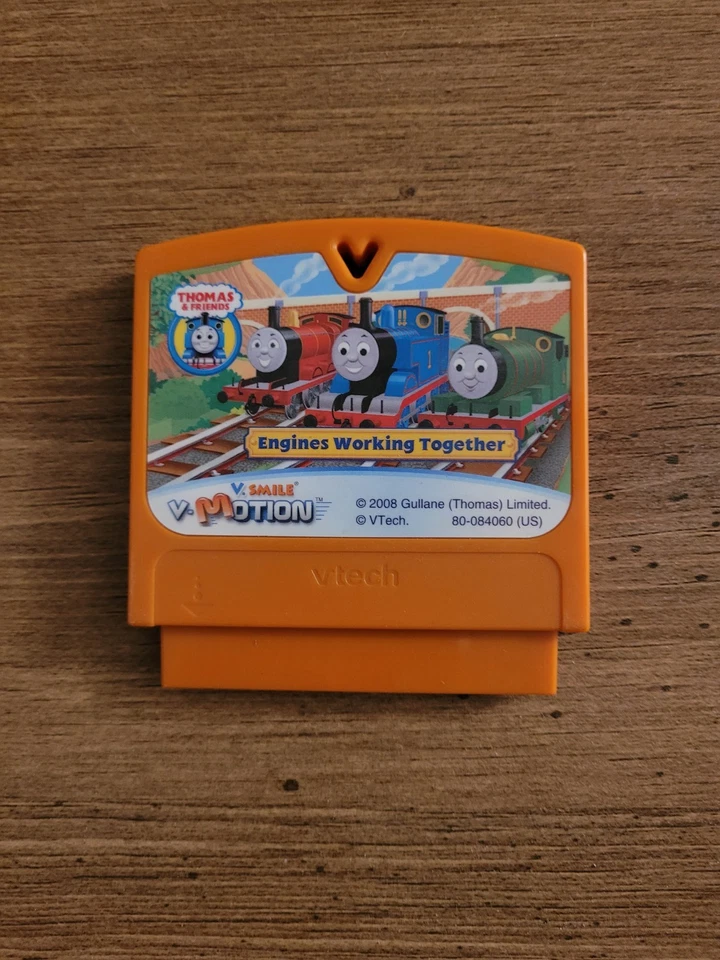 VTech V.Smile VMotion Learning Game Cartridges Lot Of 4 Thomas The Train Mickey - Image 3 of 4