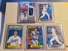 Shohei Ohtani Lot - (5) card lot - Topps, Topps Chrome, Bowman Chrome