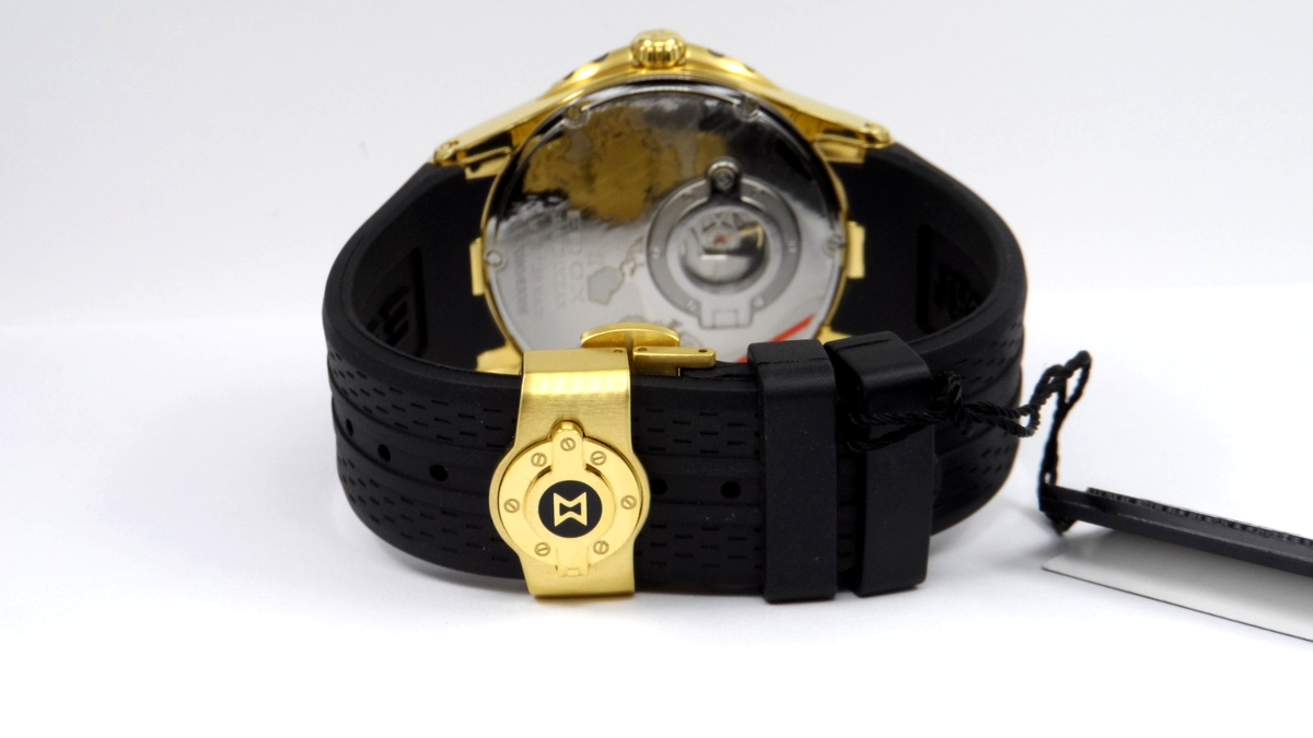 New EDOX 83006 3CA Grand Ocean Automatic Day & Date Black Dial