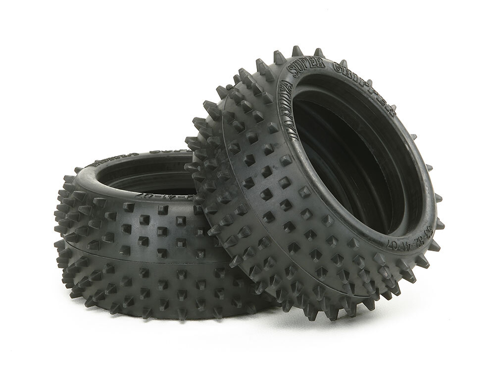 Tamiya 53084 RC Buggy Rear Square Spike Tire DF02/DT02/DT03