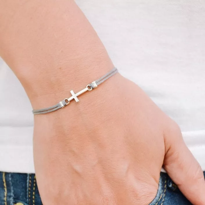 Cross bracelets for ladies deals