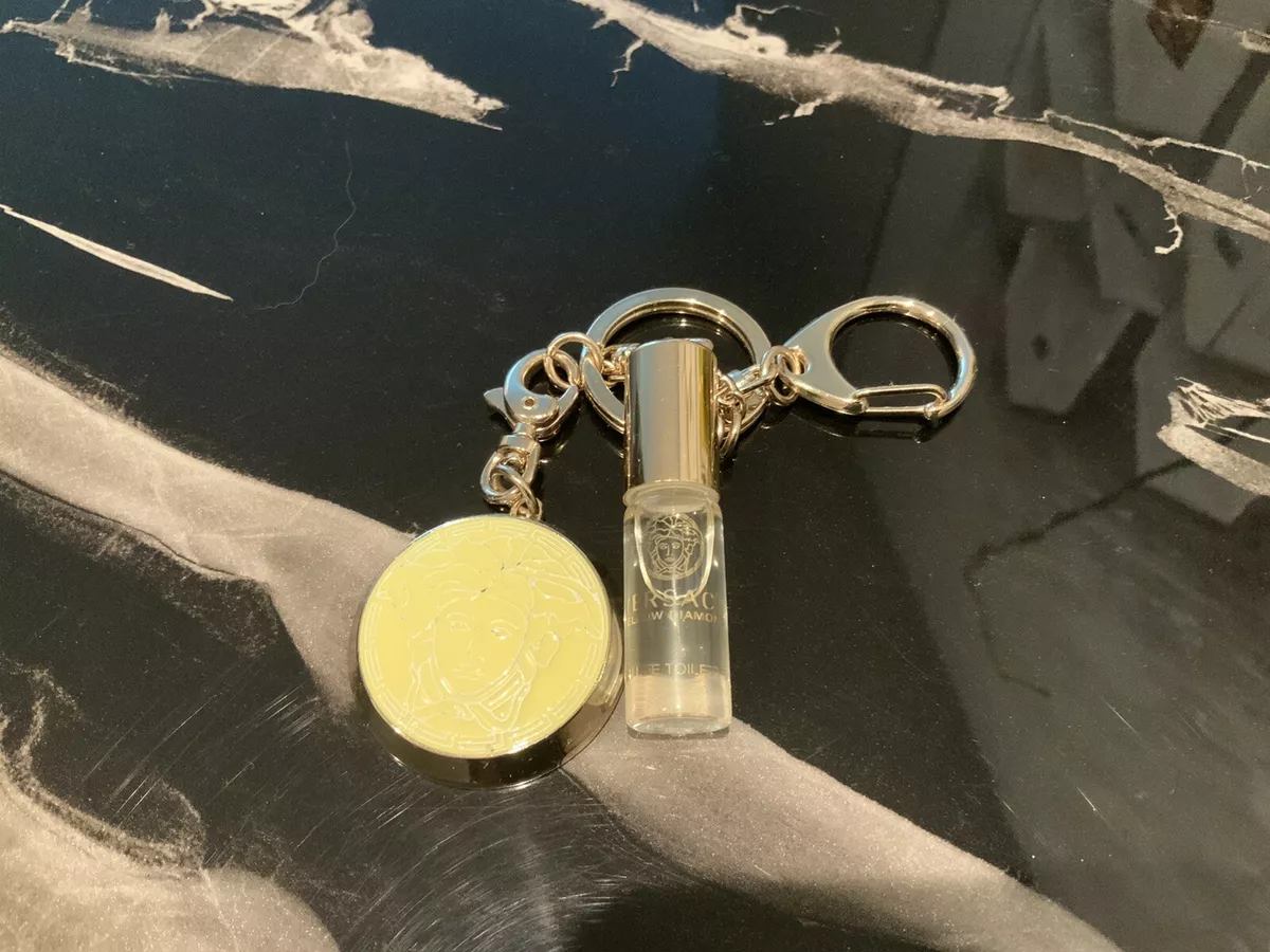versace keychain yellow Diamond eBay