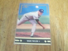 WADE TAYLOR 1991 GOLD LEAF ROOKIES BASEBALL CARD  