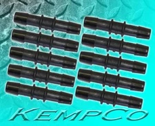 (10) 1/2" Hose Barb Straight Connector Coupler Nylon Fitting Air Fuel Hydroponic