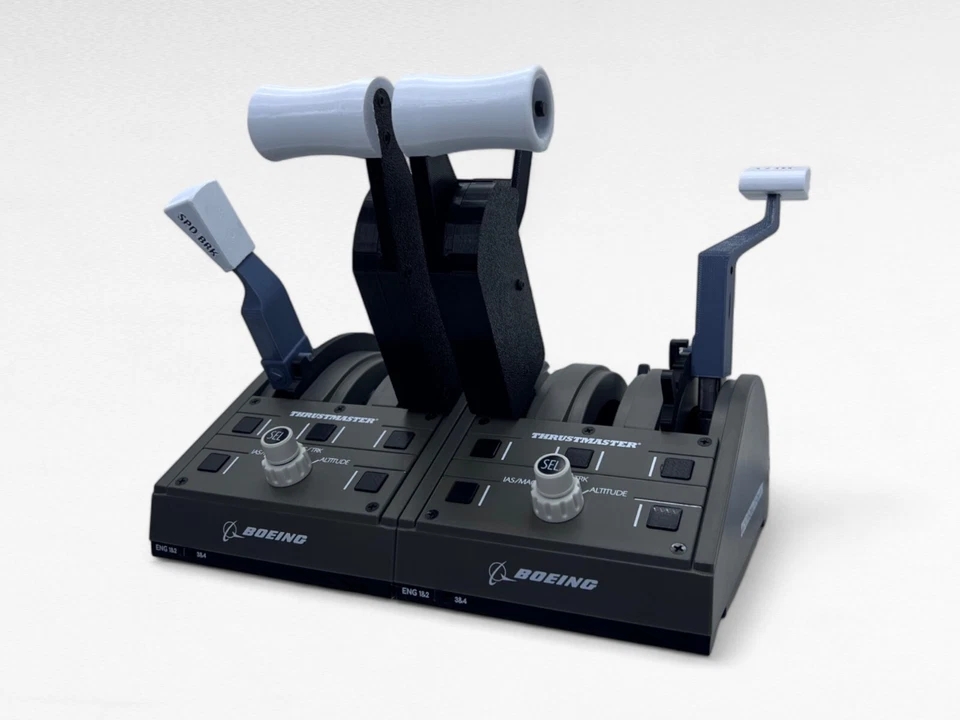 Thrustmaster TCA Quadrant Upgrade Pack, B777 Full Electronic Throttle Levers - Image 3 of 4