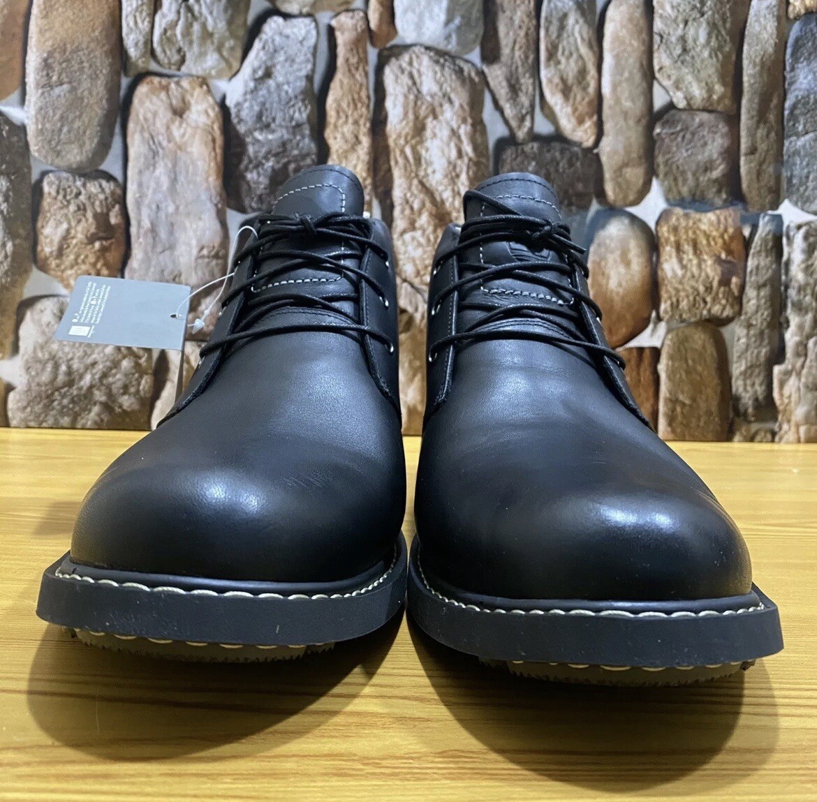 TIMBERLAND MEN'S BELANGER EK+ 6-INCH WATERPROOF CHUKKA BLACK BOOT A42X1 Sz:11.5M image 8