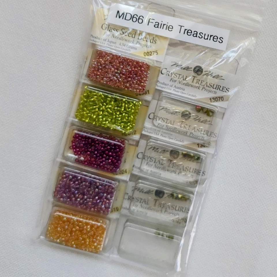 Fairie Treasures Mirabilia Beaded Cross Stitch Embellishment Pack MD66 - Image 2 of 3