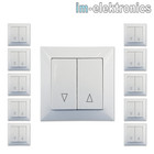 10x Rollladenschalter Rollladensteuerung Rollomotor Rollladenmotor Jalousiemotor